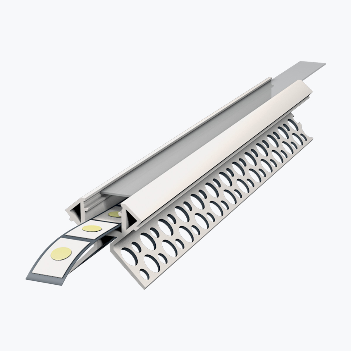 profile-led-tete-cloison-a138-tempolistel.jpg TEMPOLISTEL® A138 Perfil mamparo led - Imagen 1