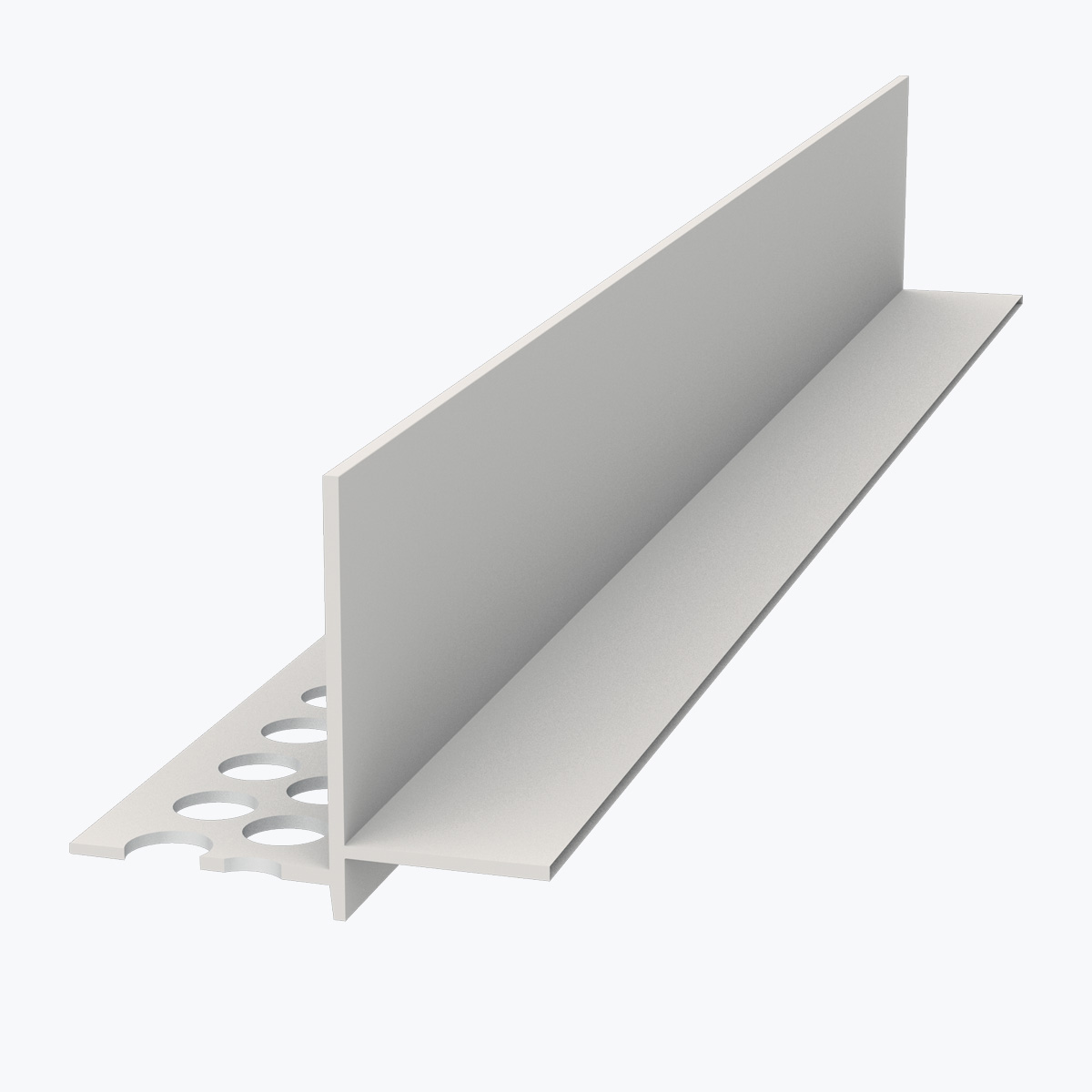 profile-transition-decaisse-enduire-faux-plafond-b101-tempolistel.jpg TEMPOLISTEL® B101 Perfil de transición para unión de placa de yeso laminado y falso techo desmontable - Imagen 1
