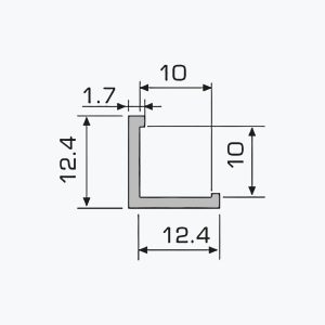TEMPOLISTEL® A123 Perfil de protección de esquinas - Imagen 2